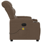 Massagestoel Stof Bruin