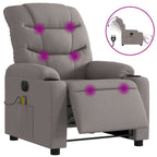 Massagestoel Stof Taupe