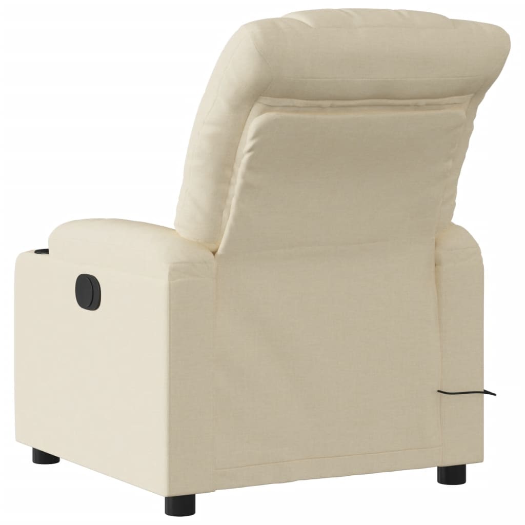 Massagestoel Stof Kleurig Crème