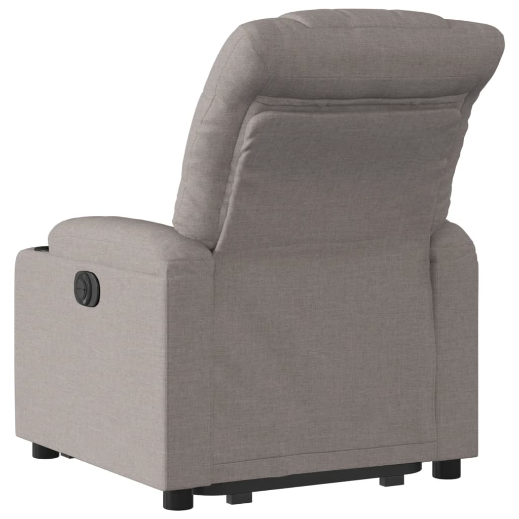 Sta-Op-Stoel Stof Taupe