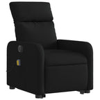 Sta-Op-Massagestoel Stof Zwart