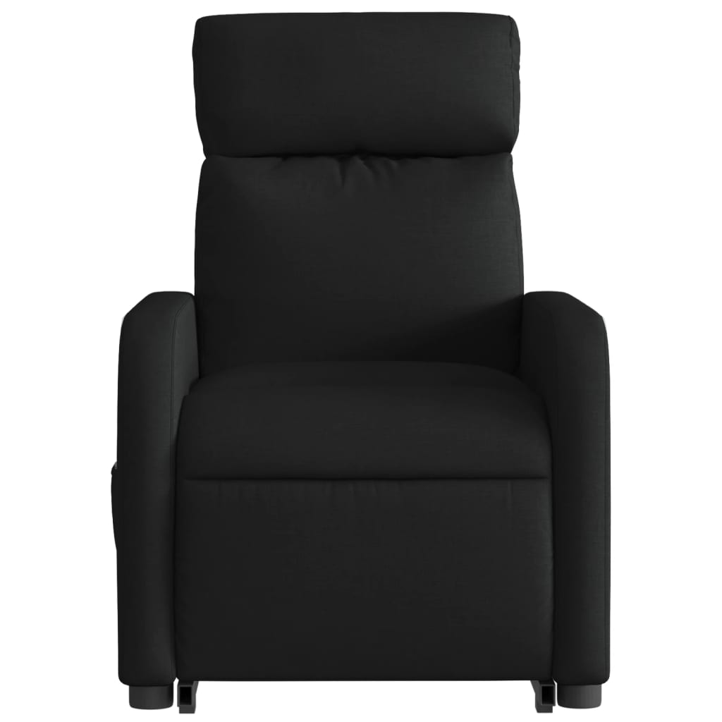 Sta-Op-Massagestoel Stof Zwart