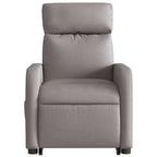 Sta-Op-Massagestoel Stof Taupe