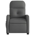 Massagestoel Stof Donkergrijs