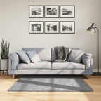 Vloerkleed Pamplona Shaggy Hoogpolig Modern Grijs