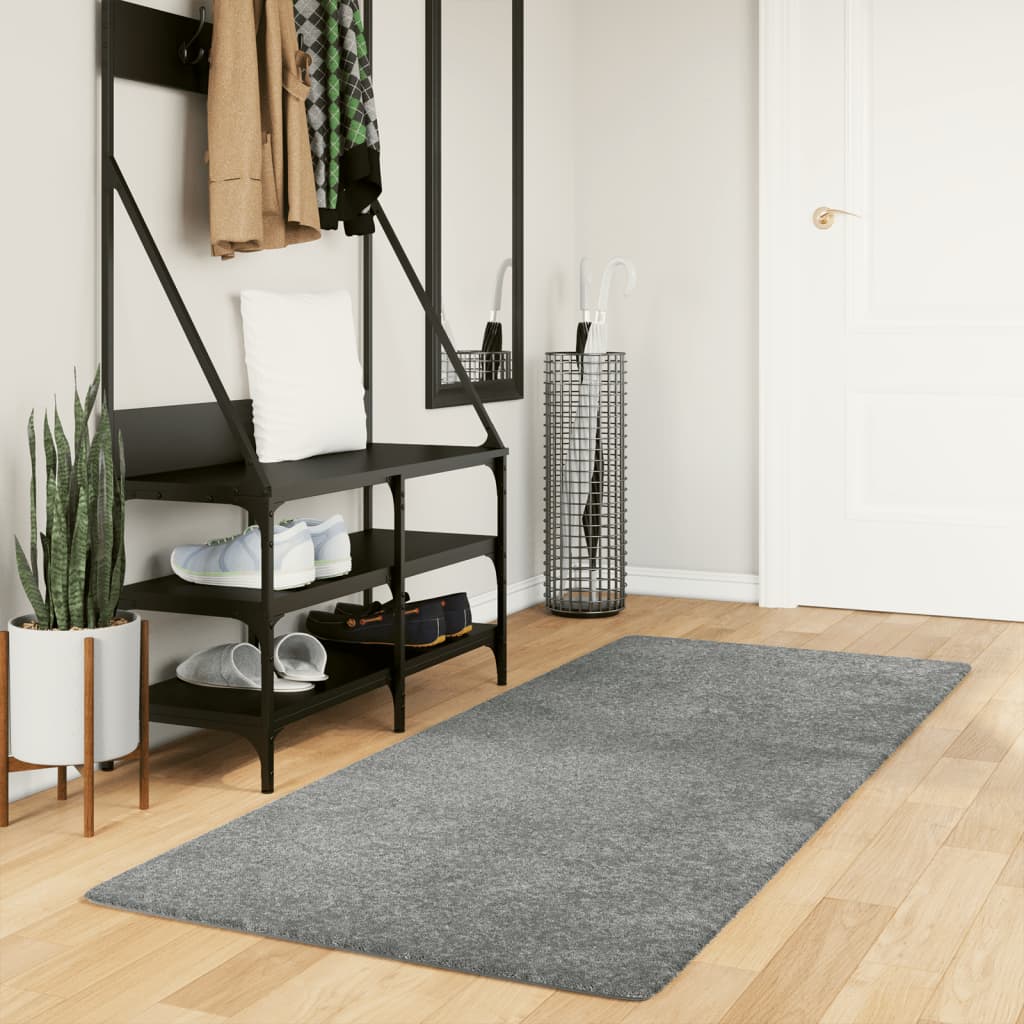 Vloerkleed Pamplona Shaggy Hoogpolig Modern Groen