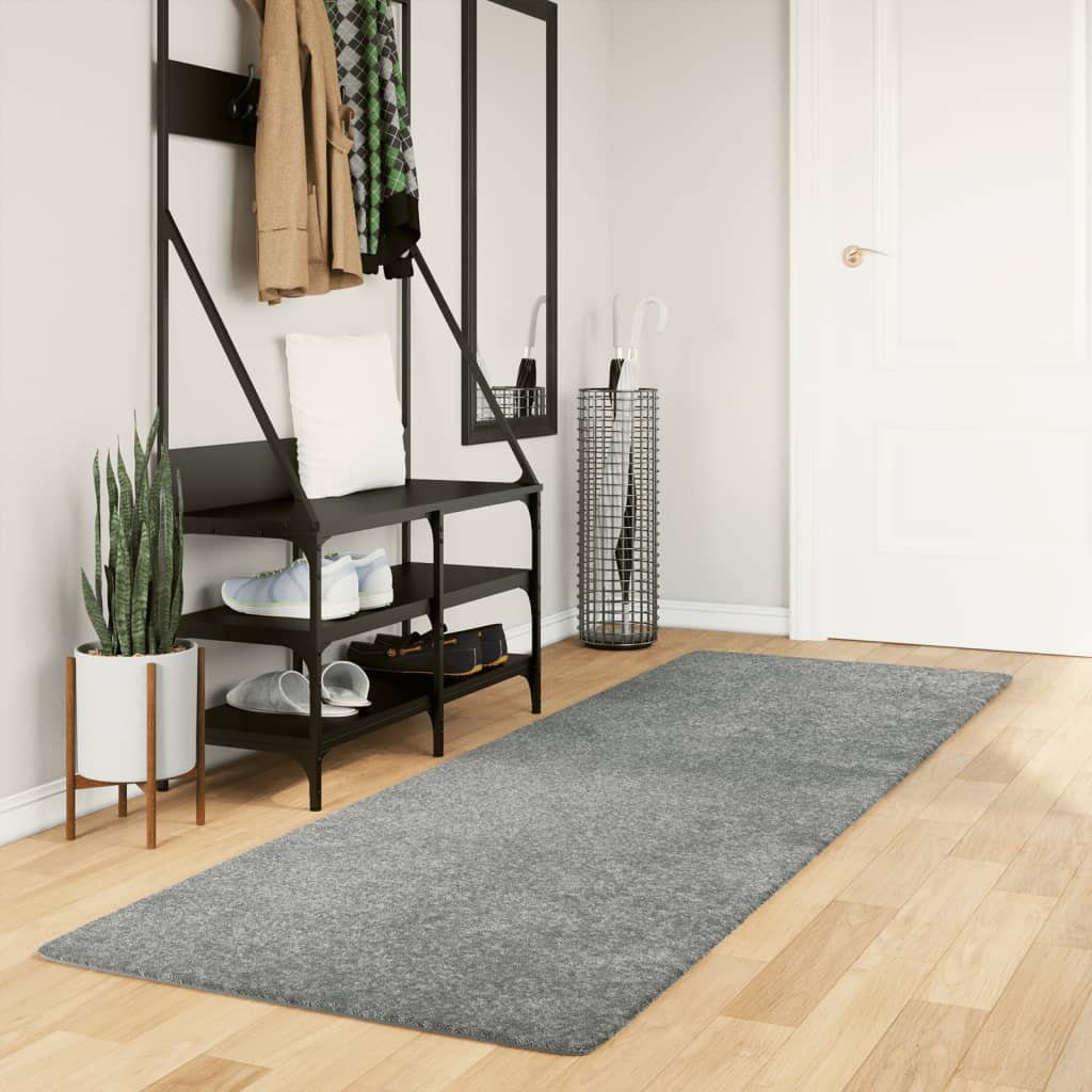Vloerkleed Pamplona Shaggy Hoogpolig Modern Groen