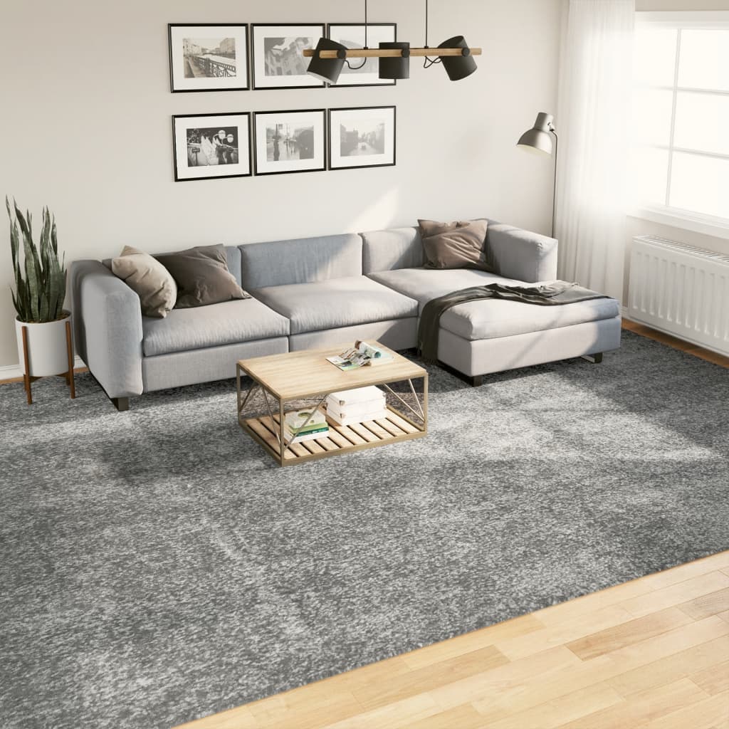 Vloerkleed Pamplona Shaggy Hoogpolig Modern Groen