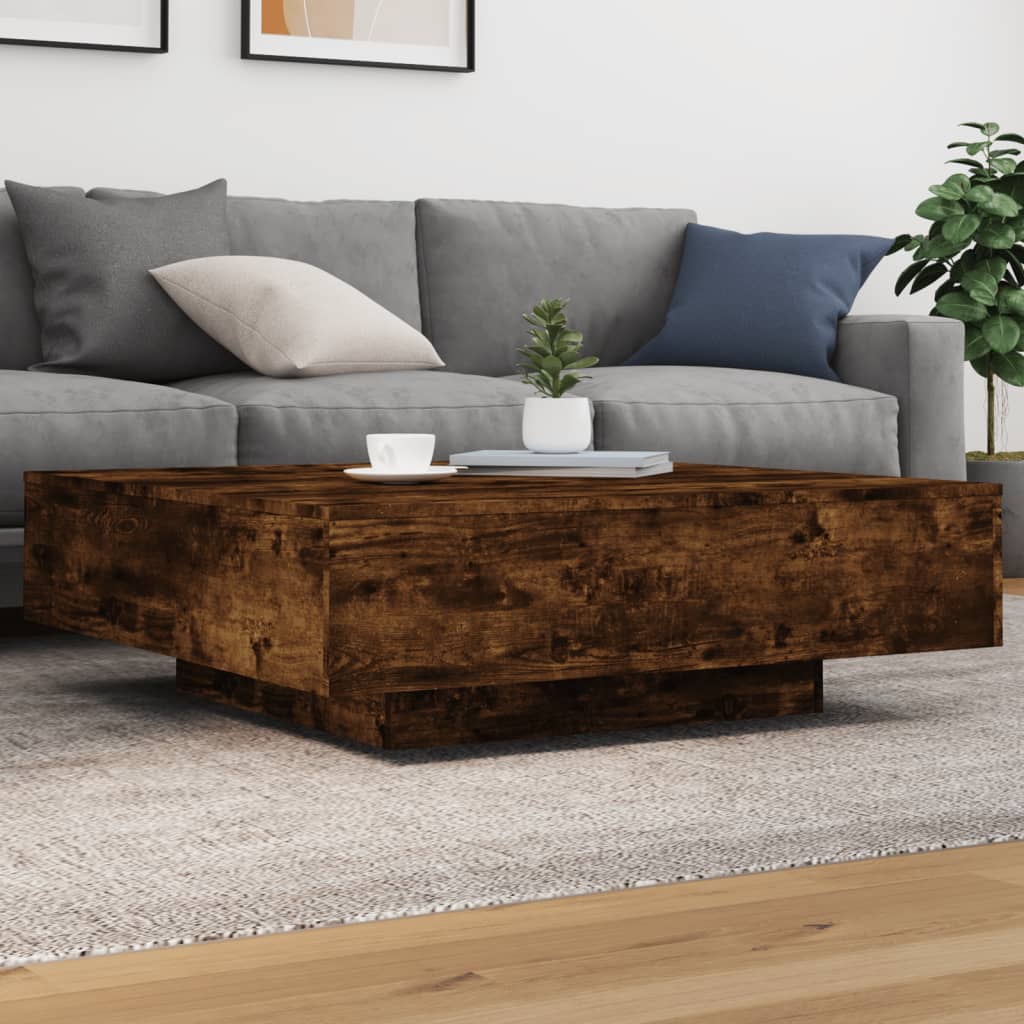 Salontafel Bewerkt Hout Kleurig