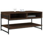 Salontafel 90X50X45 Cm Bewerkt Hout