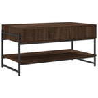 Salontafel 90X50X45 Cm Bewerkt Hout