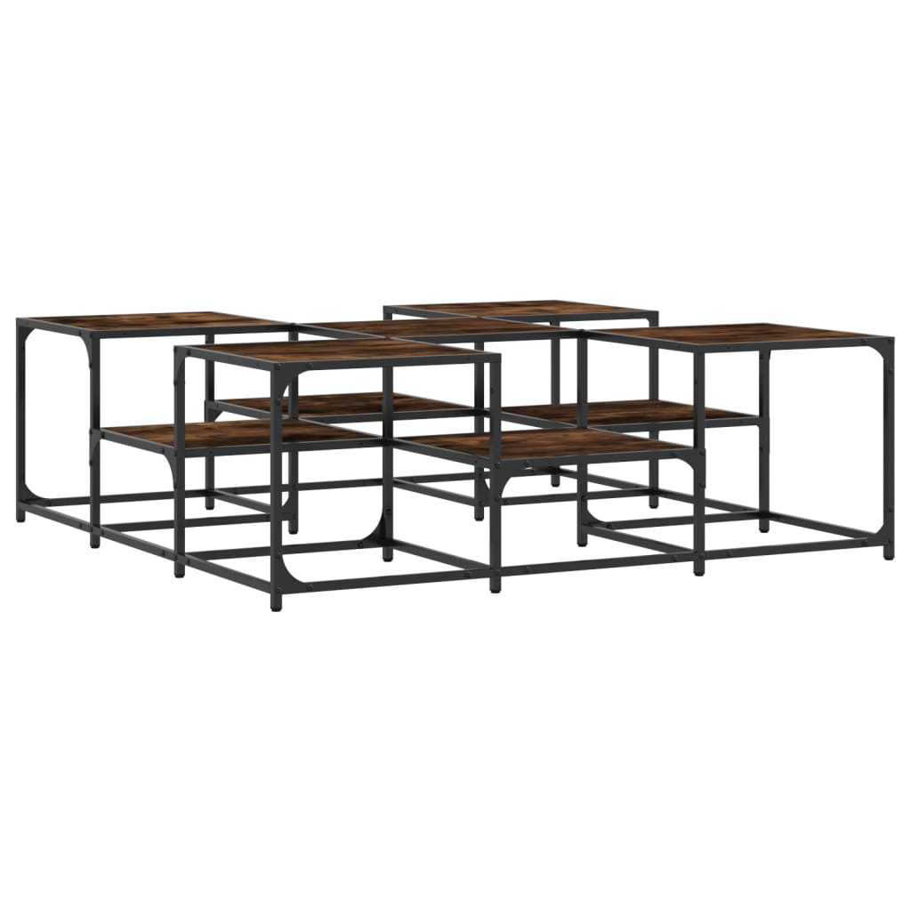 Salontafel Bewerkt Hout Kleurig