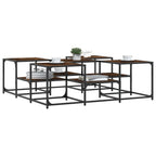 Salontafel Bewerkt Hout Kleurig
