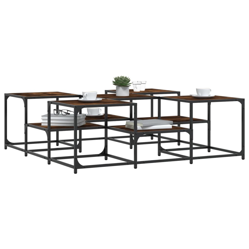 Salontafel Bewerkt Hout Kleurig