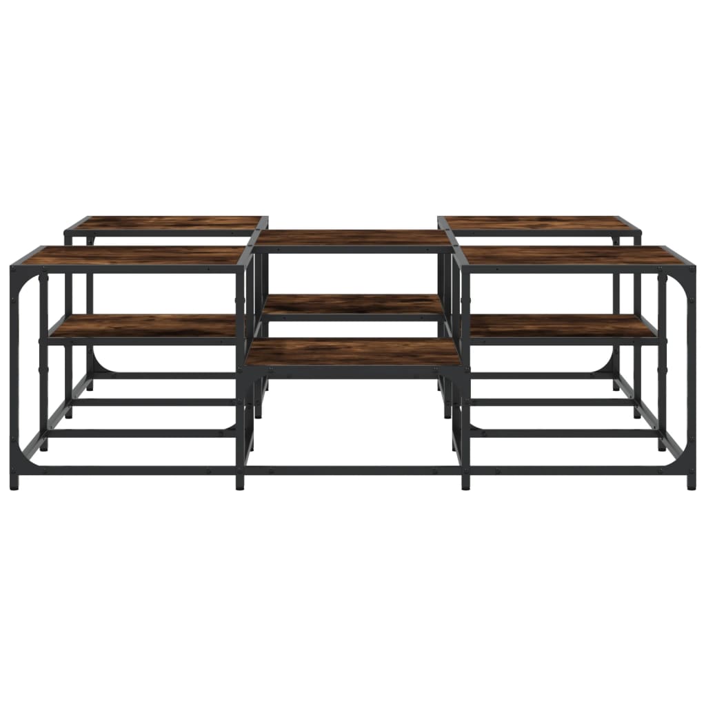 Salontafel Bewerkt Hout Kleurig