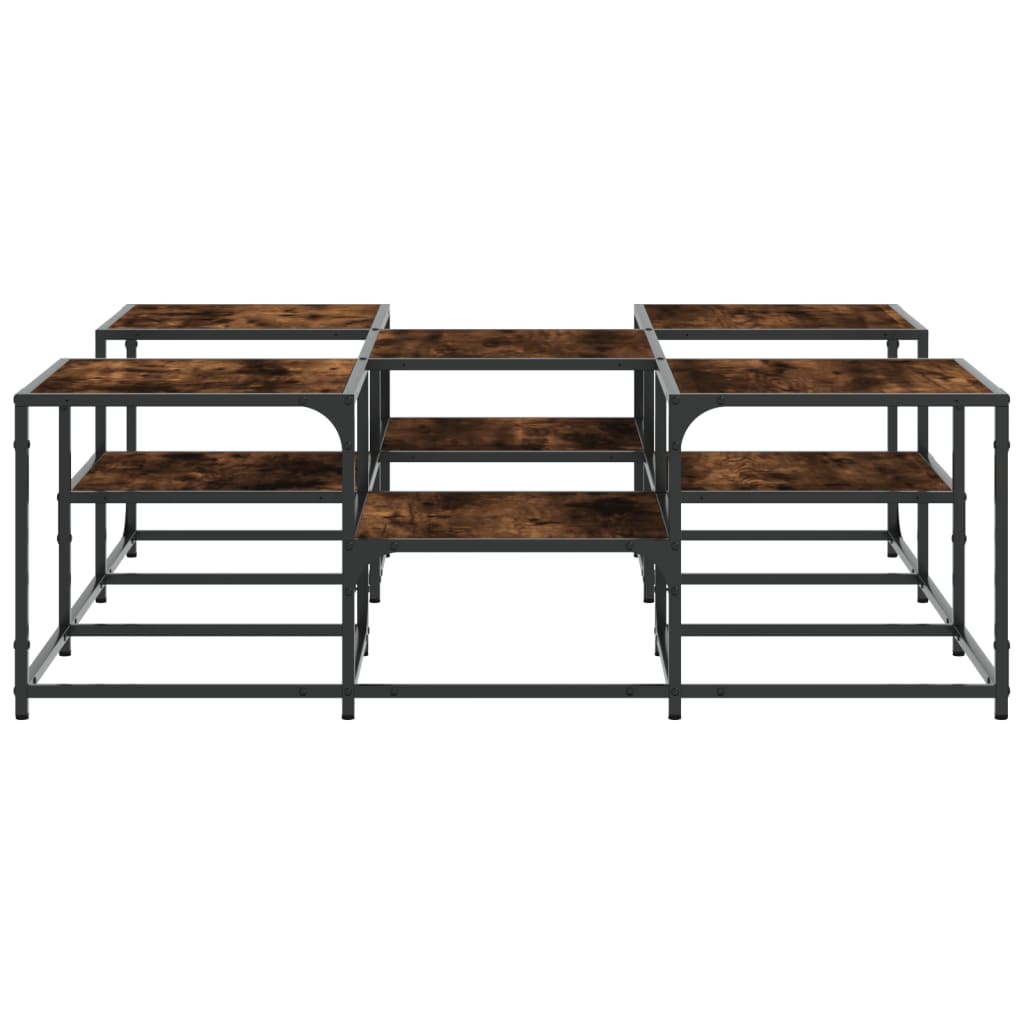 Salontafel Bewerkt Hout Kleurig