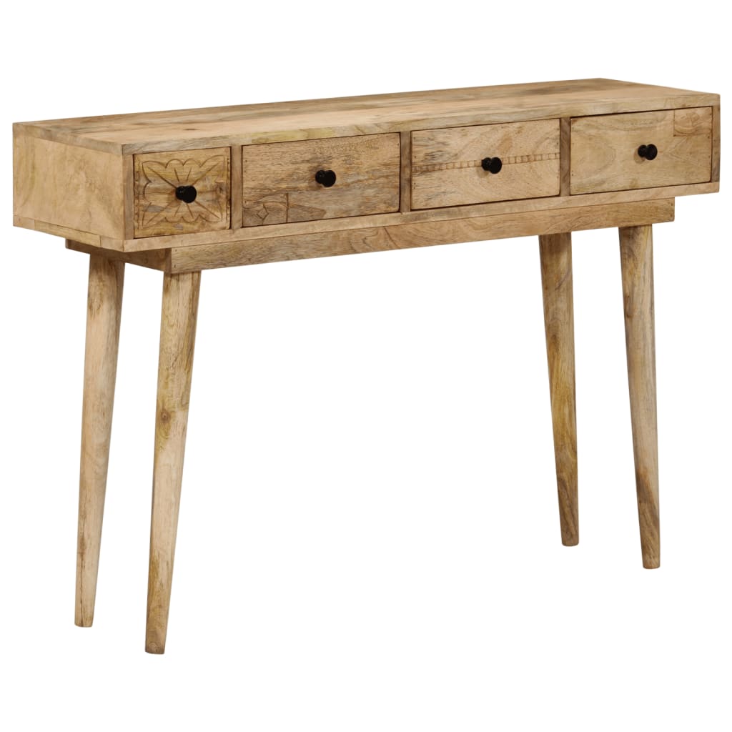 Wandtafel 110X30X Massief Mangohout