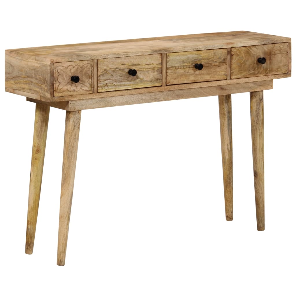 Wandtafel 110X30X Massief Mangohout