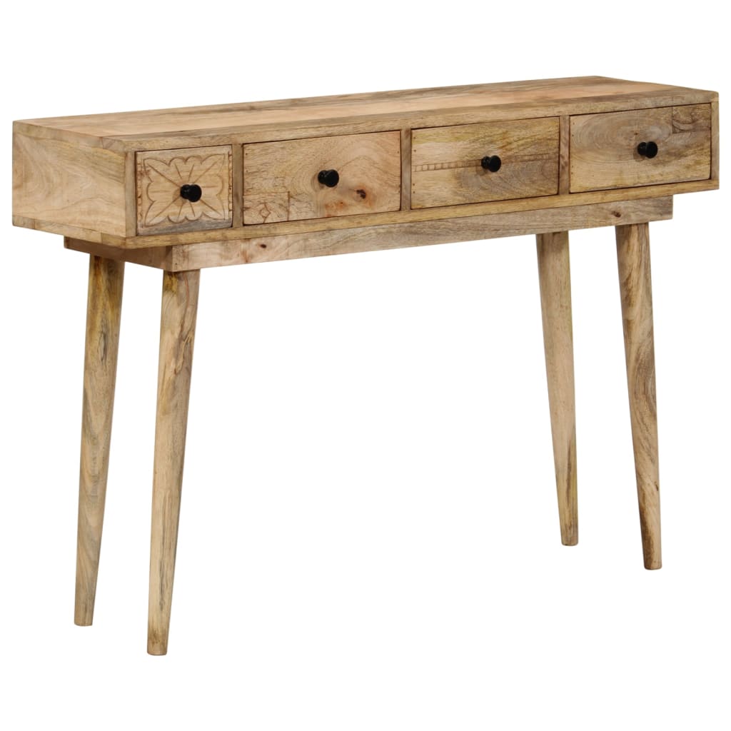Wandtafel 110X30X Massief Mangohout