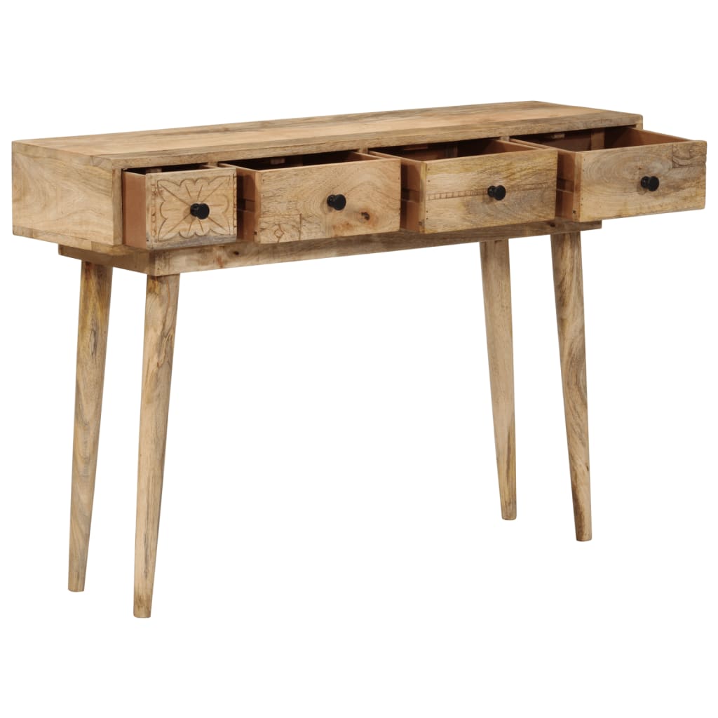 Wandtafel 110X30X Massief Mangohout