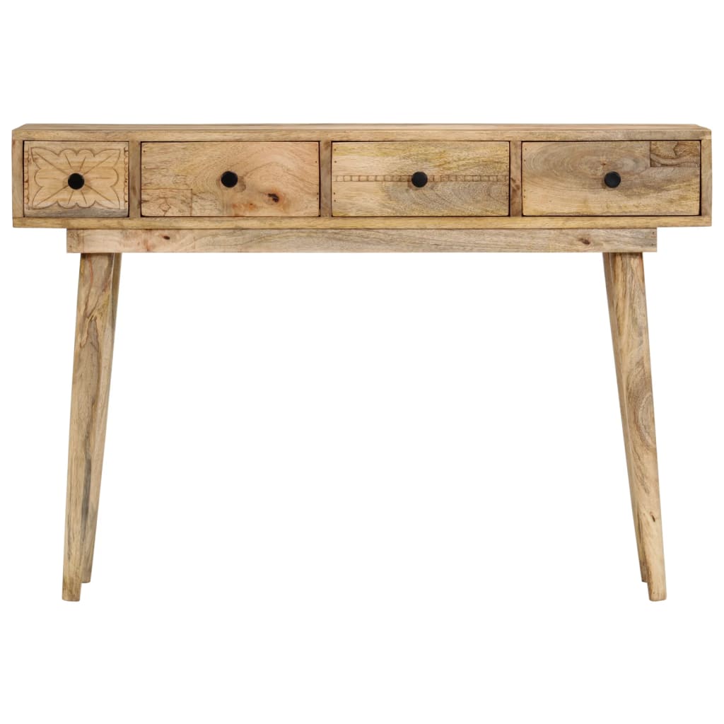 Wandtafel 110X30X Massief Mangohout