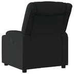 Fauteuil Verstelbaar Stof Zwart