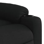 Fauteuil Verstelbaar Stof Zwart