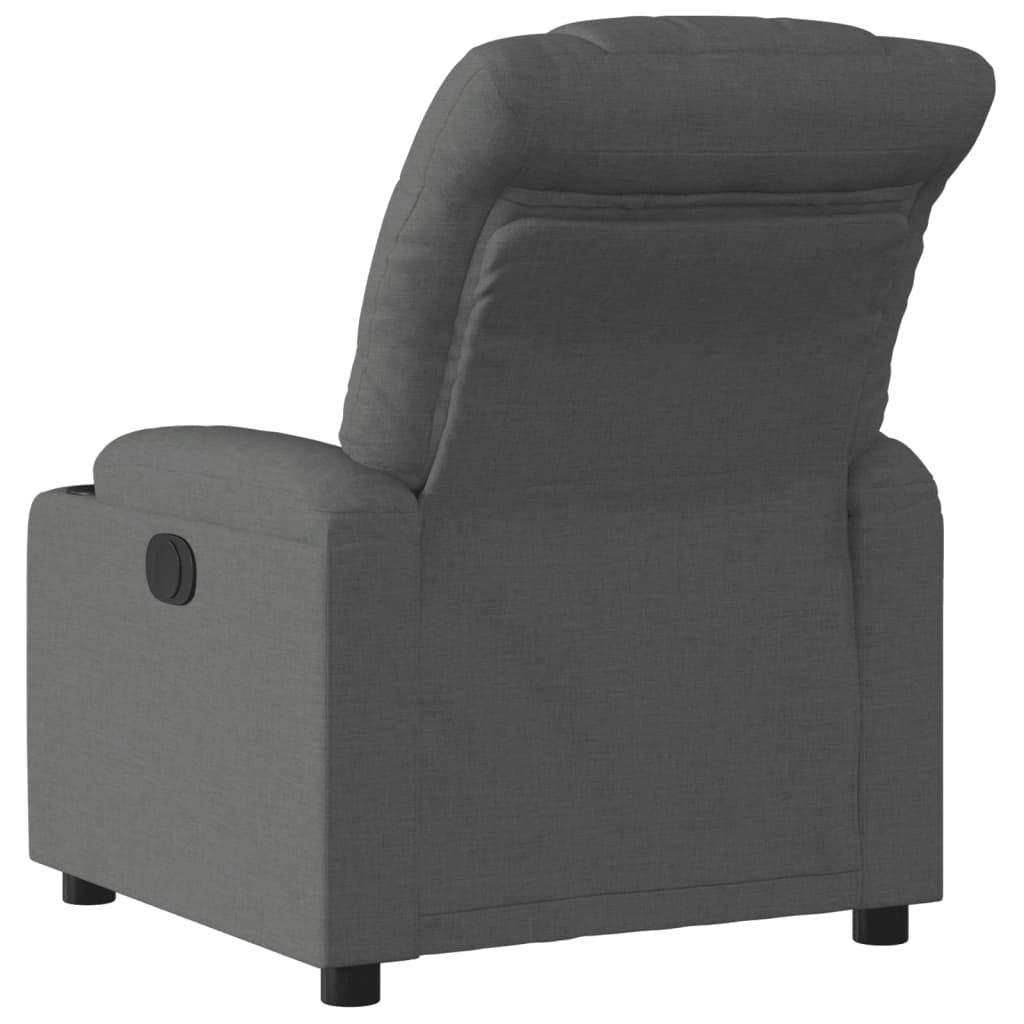 Fauteuil Verstelbaar Stof Donkergrijs