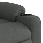 Fauteuil Verstelbaar Stof Donkergrijs