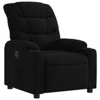 Fauteuil Verstelbaar Stof Zwart