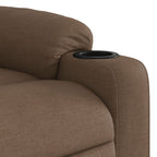 Fauteuil Verstelbaar Stof Bruin