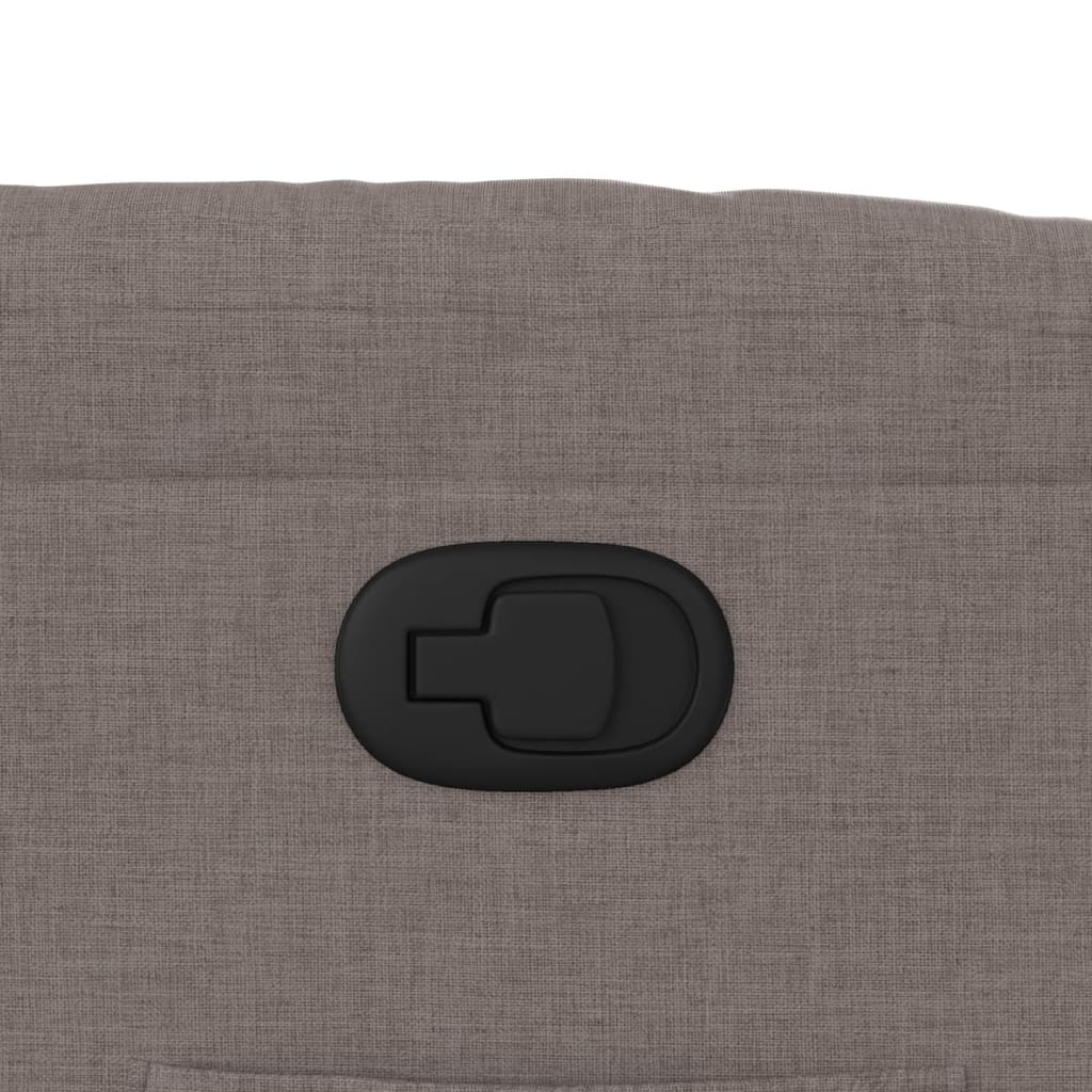 Fauteuil Verstelbaar Stof Taupe