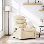 Fauteuil Verstelbaar Stof Kleurig Crème