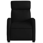 Fauteuil Verstelbaar Stof Zwart