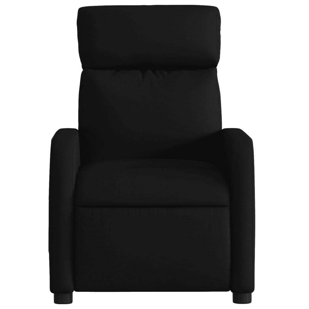 Fauteuil Verstelbaar Stof Zwart