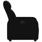 Fauteuil Verstelbaar Stof Zwart