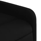 Fauteuil Verstelbaar Stof Zwart