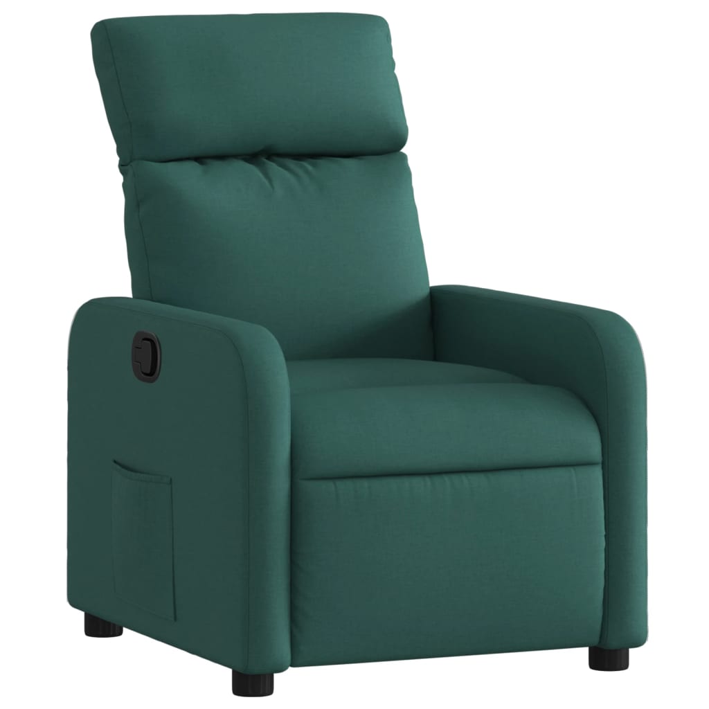 Fauteuil Verstelbaar Stof Donkergroen