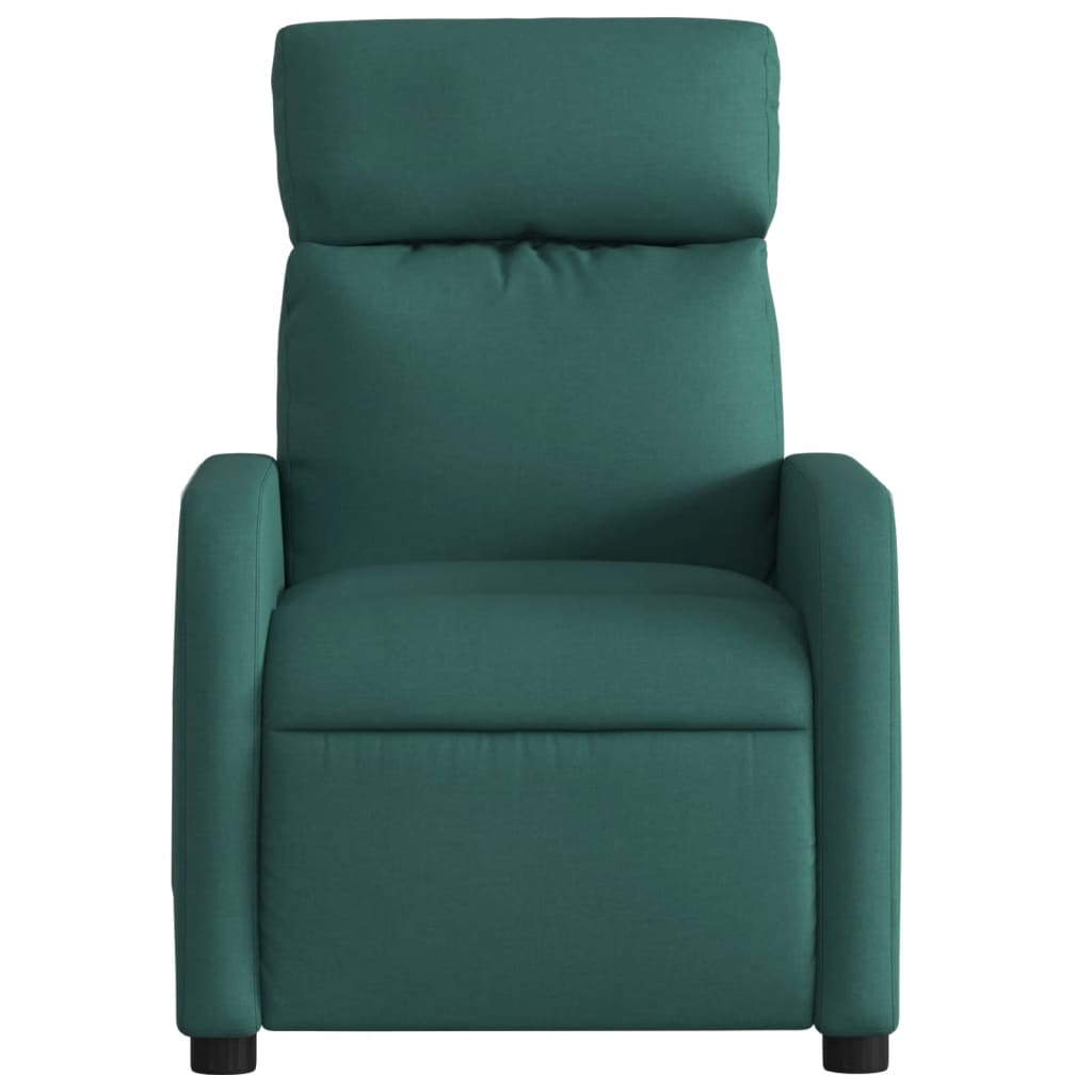 Fauteuil Verstelbaar Stof Donkergroen