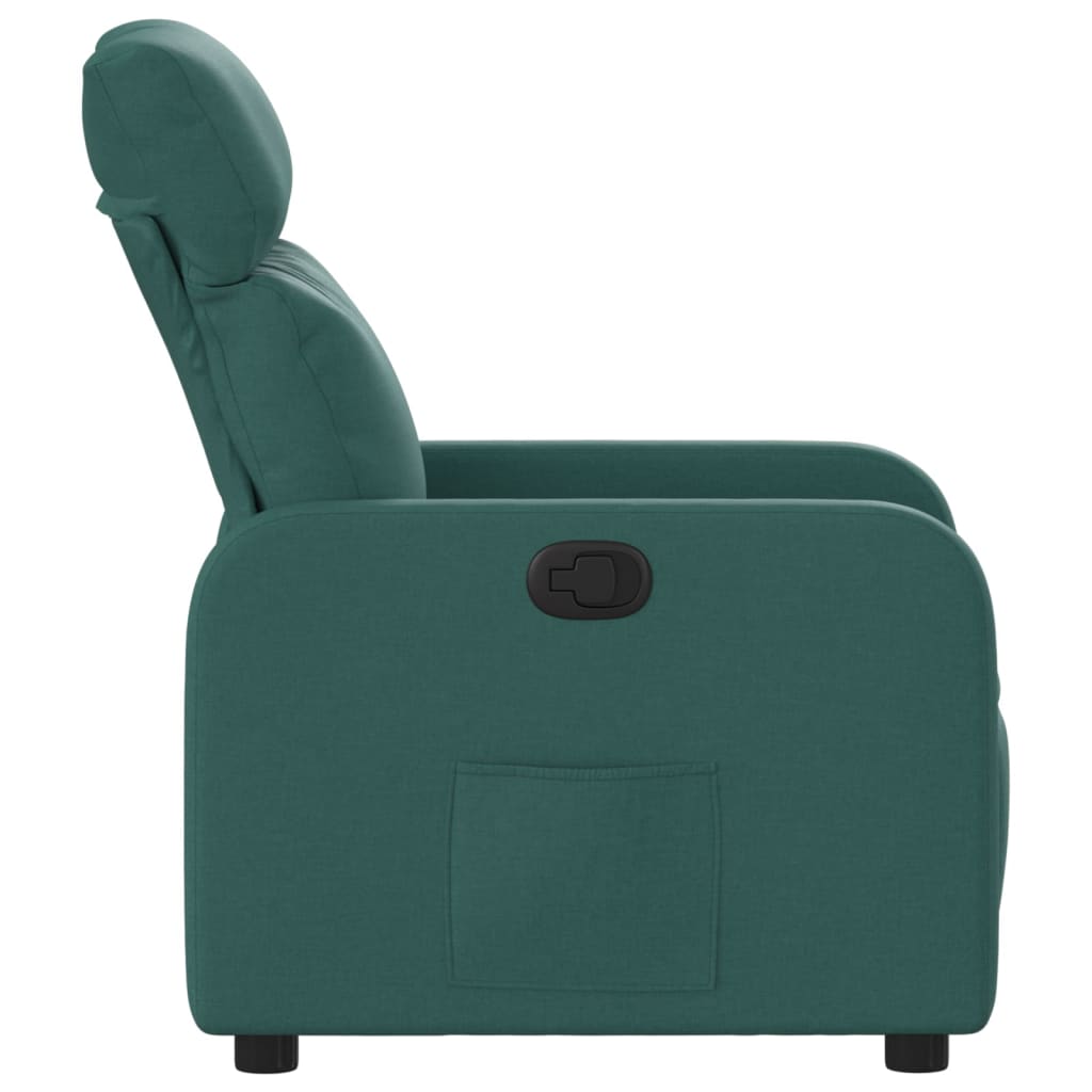 Fauteuil Verstelbaar Stof Donkergroen