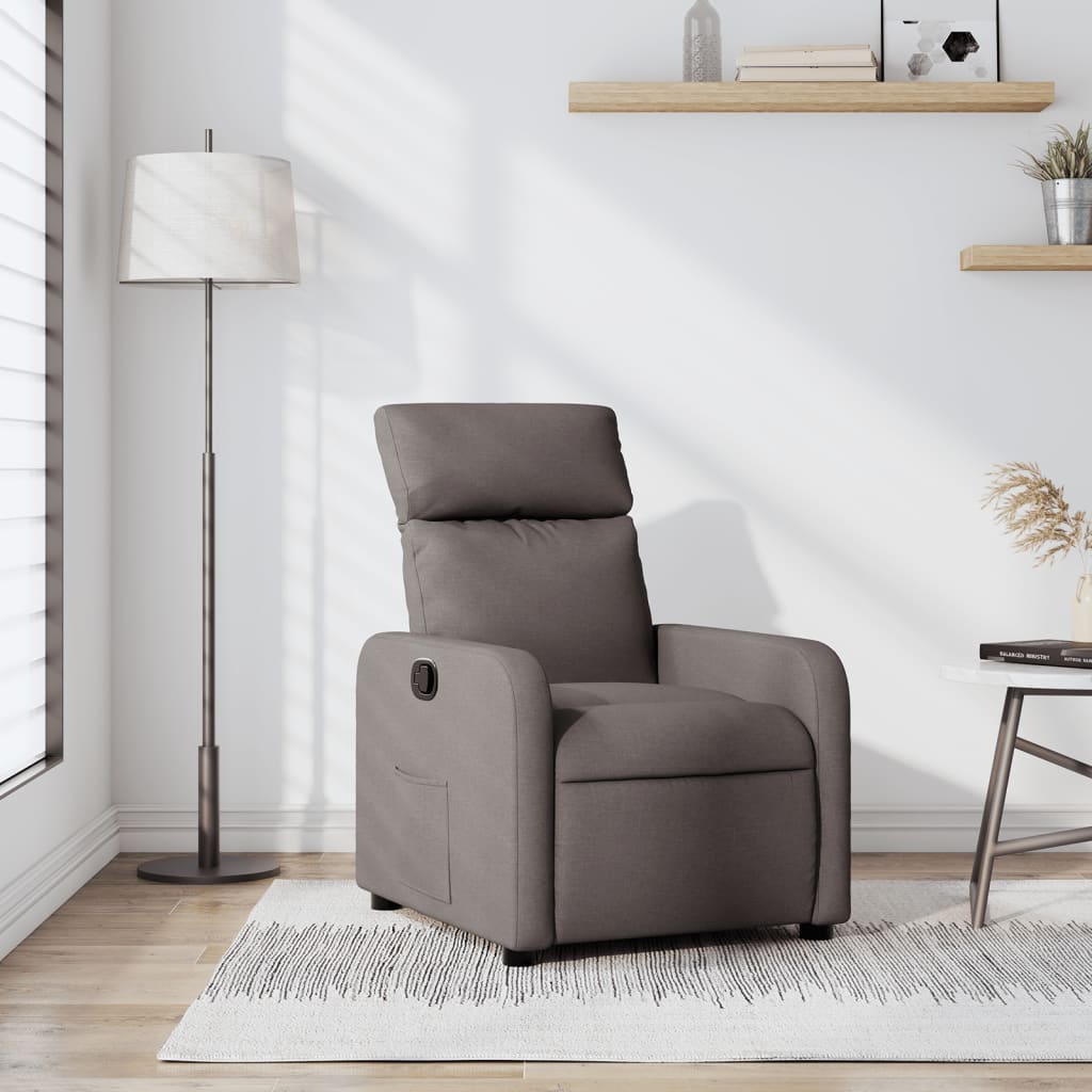 Massagestoel Verstelbaar Stof Taupe