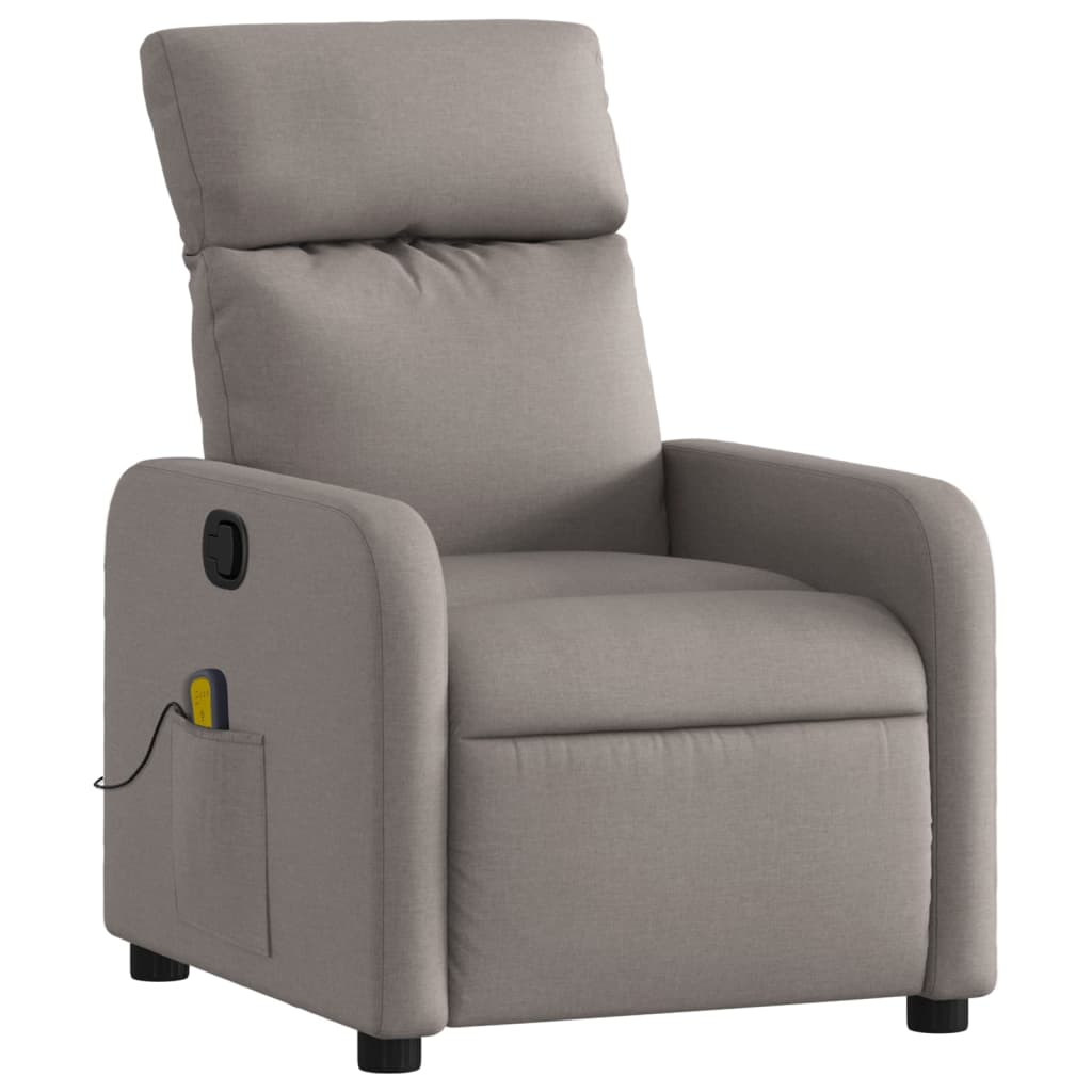 Massagestoel Verstelbaar Stof Taupe