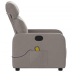 Massagestoel Verstelbaar Stof Taupe