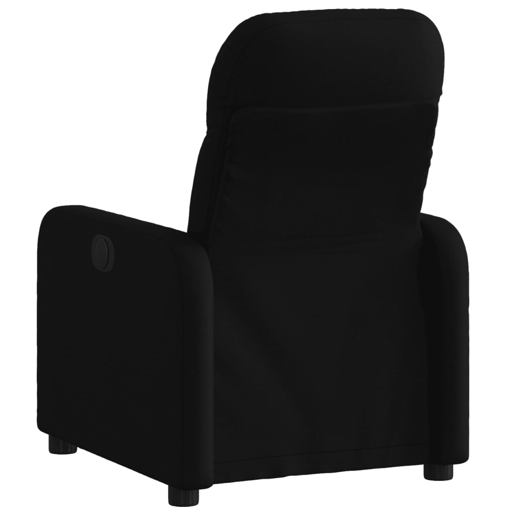 Fauteuil Verstelbaar Stof Zwart