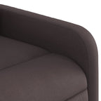 Fauteuil Verstelbaar Stof Donkerbruin