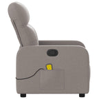 Massagestoel Verstelbaar Stof Taupe
