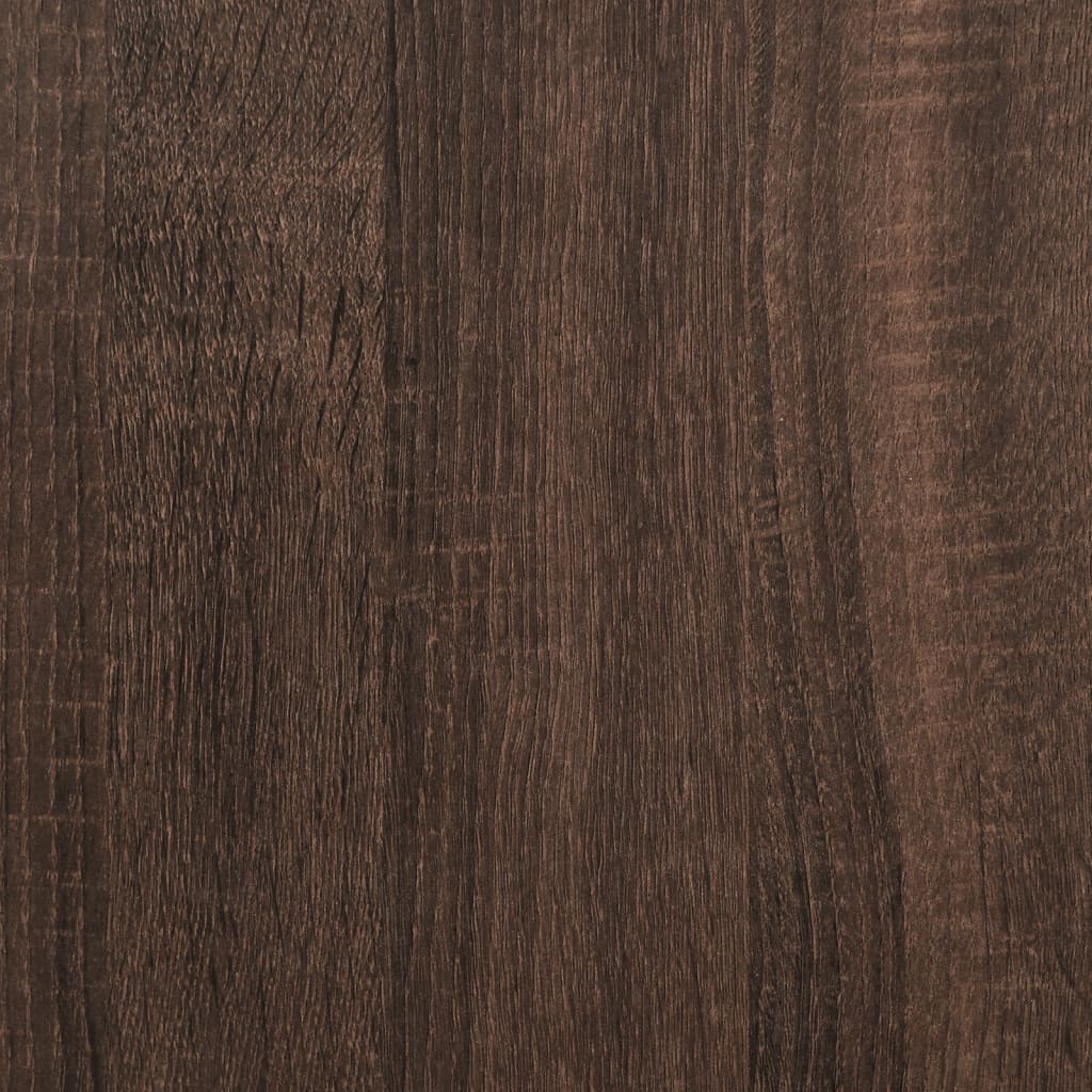 Salontafel Met Wielen 91X55X34 Cm Bewerkt Hout