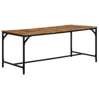 Eettafel Massief Hout Ruw Mangohout
