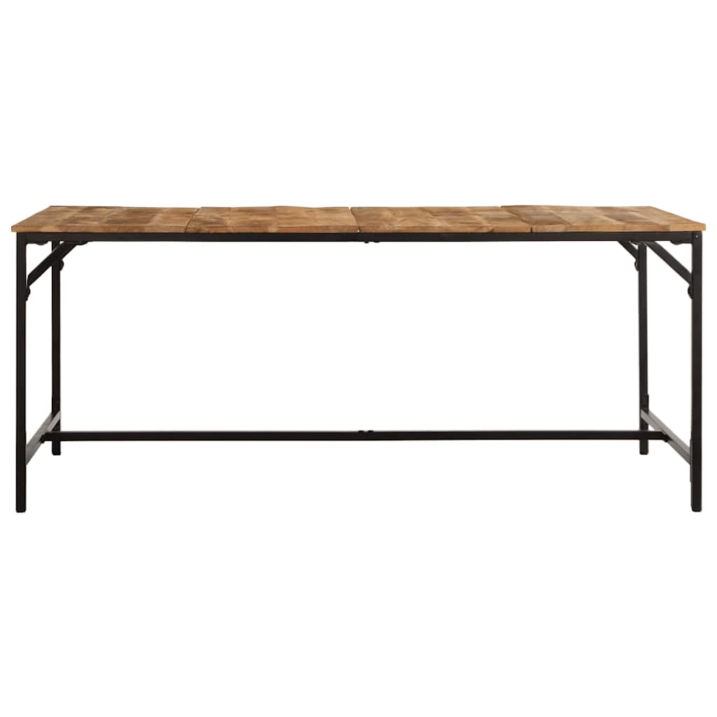 Eettafel Massief Hout Ruw Mangohout