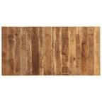 Eettafel Massief Hout Ruw Mangohout